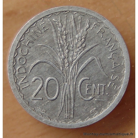Indochine 20 cent 1945 Paris