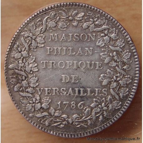 Jeton - Versailles Maison Philanthropique 1786 - Grand Orient de France   