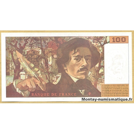 100 Francs Delacroix 1994 G.283