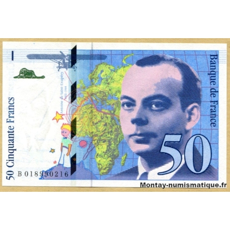 50 Francs Saint-Exupéry 1994 B 018990216