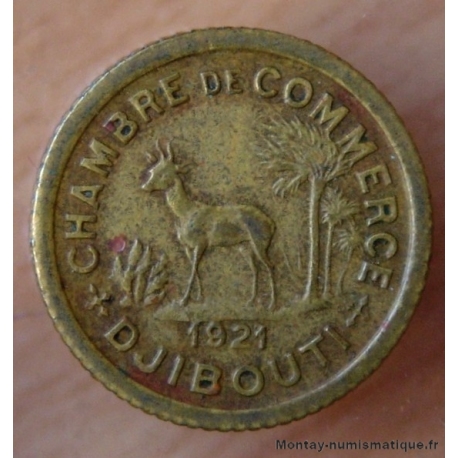 Djibouti 50 centimes 1921 Chambre de Commerce 