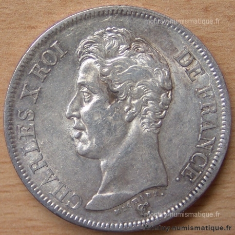 5 Francs Charles X 1826 Q