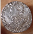 Henri III au nom de Charles IX Teston  1575 D Lyon - 11 eme type