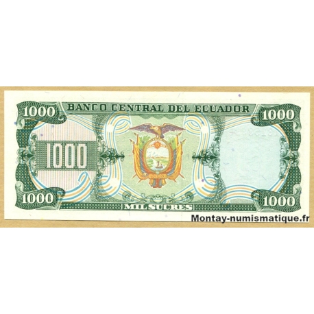 Equateur - 1000 Sucres 8 juin 1988
