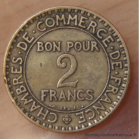 2 Francs Chambre de Commerce 1920