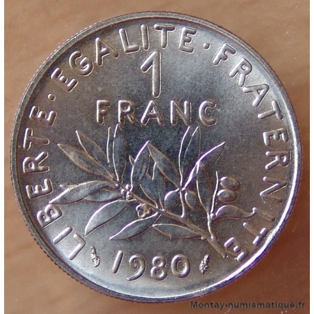 1 Franc Semeuse 1980