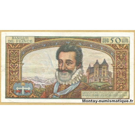 50 Nouveaux Francs Henri IV 5-11-1959 U.39 