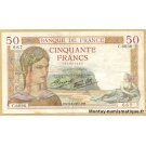50 Francs Cérès 5-8-1937 C.6636  