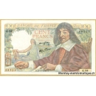 100 Francs Descartes 23-3-1944 E.88