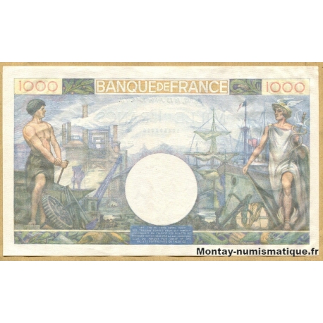 1000 Francs Commerce et Industrie 13-7-1944 S.4184