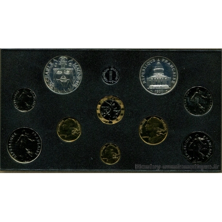 Coffret FDC 1990 - Coffret Fleur de Coin