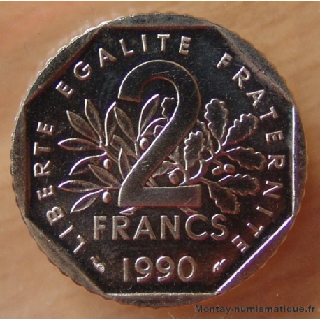 2 Francs Semeuse 1990