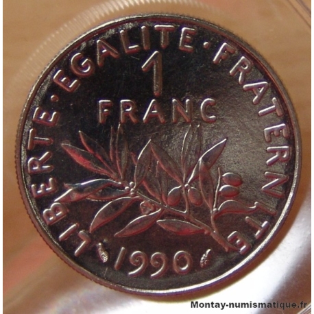 1 Franc Semeuse 1990  - Cinquième République 