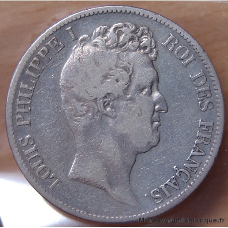 5 Francs HYBRIDE Louis Philippe I 1831 K Bordeaux