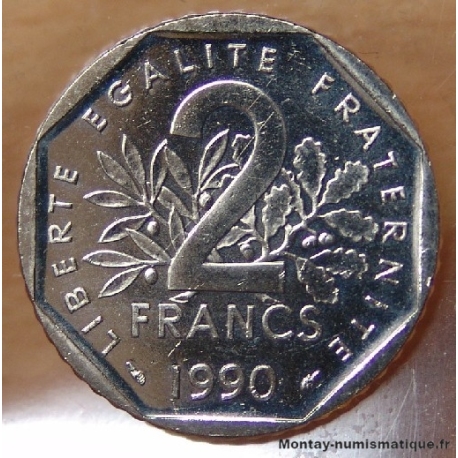 2 Francs Semeuse 1990