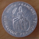 Nouvelle-Calédonie 2 Francs 1948 ESSAI aluminium  - Union Française