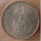 Nouvelle-Calédonie 2 Francs 1948 ESSAI - Union Française