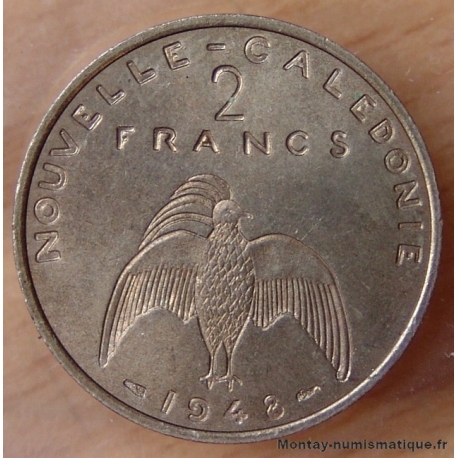 Nouvelle-Calédonie 2 Francs 1948 ESSAI - Union Française