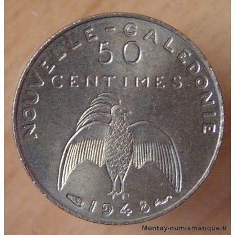 Nouvelle-Calédonie 50 Centimes 1948 ESSAI - Union Française