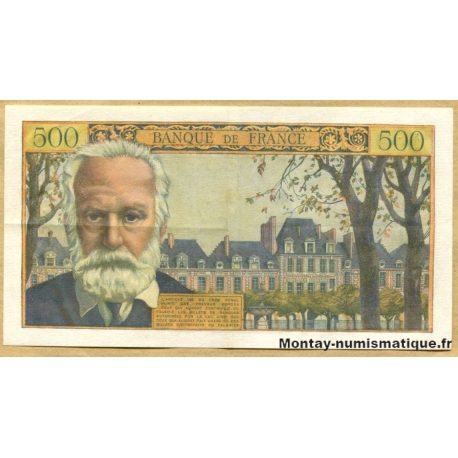 500 Francs Victor Hugo 10-07-1958 W.102