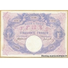 50 Francs bleu et rose 4-3-1916 C.6716