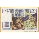 500 Francs Chateaubriand 7-11-1945 J.48