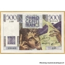 500 Francs Chateaubriand 7-11-1945 J.48