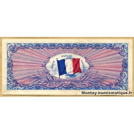 50 Francs Drapeau Juin 1944 sans série
