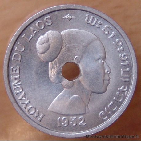 LAOS 10 Cents 1952 essai
