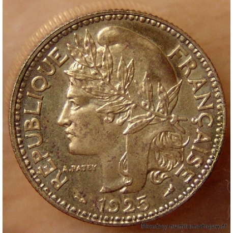 Cameroun 2 Francs 1925 pré-série de Morlon poids lourd