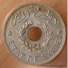 Syrie 1 piastre 1929 Essai Etat de Syrie 