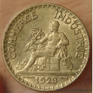 2 Francs Chambre de Commerce 1923