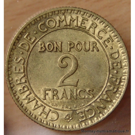 2 Francs Chambre de Commerce 1923
