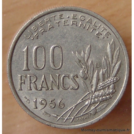 100 Francs Cochet 1956 B Beaumont-Le-Roger