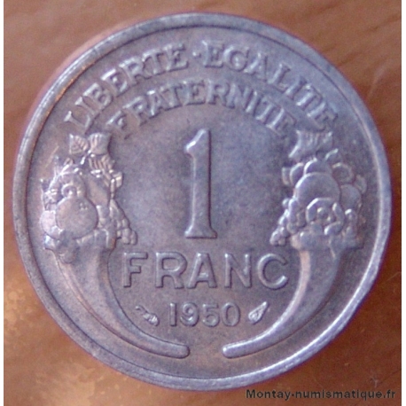1 Franc Morlon Aluminium 1950