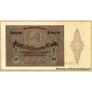 Allemagne - 5 Millionen Mark 01 juin 1923 série D