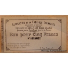 Lyon (69) 5 Francs Association de la Fabrique Lyonnaise ND ( 1870)