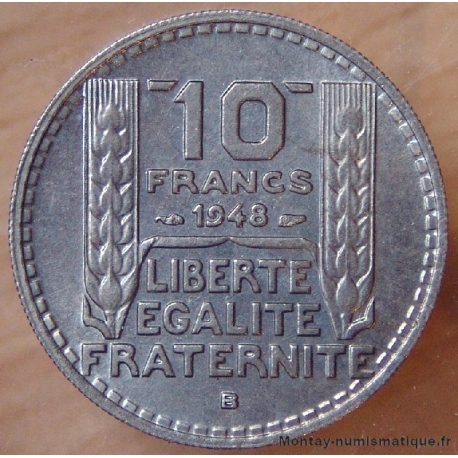 10 Francs Turin 1948 B Beaumont-le-Roger 