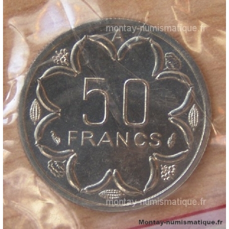 Afrique Centrale Tchad 50 francs 1976 A Essai