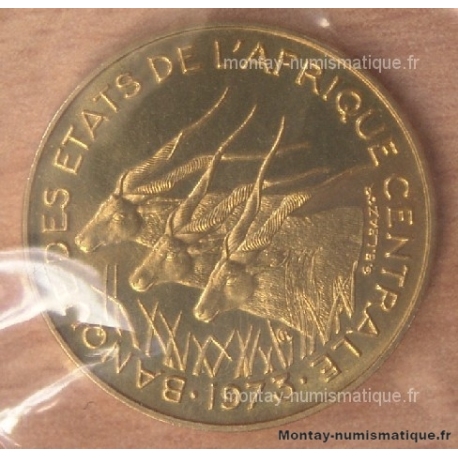 Afrique Centrale 5 francs 1973  Essai