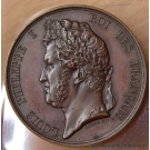 Médaille Louis-Philippe I 1838. Erection des tables Monumentales