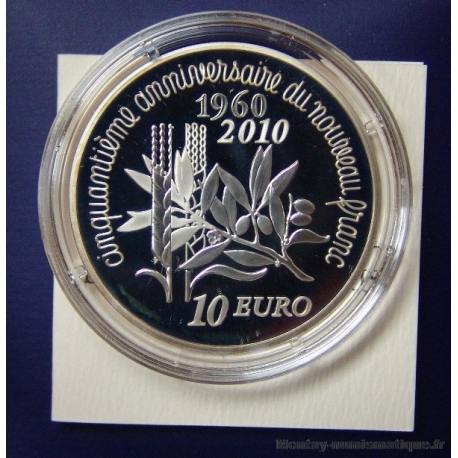 10 euro LA SEMEUSE 2010 BE - Belle Épreuve