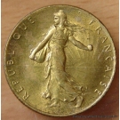 Épreuve 2 Francs Semeuse 1920 bronze aluminium