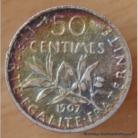 50 Centimes Semeuse 1907