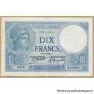 10 Francs Minerve 4-7-1925 Z.19665