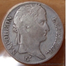 5 Francs Napoléon Empereur 1815 M Toulouse