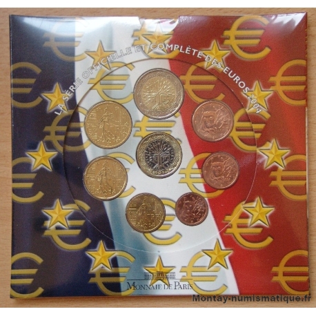 Série BU EURO FRANCE 2004 - Brillant Universel