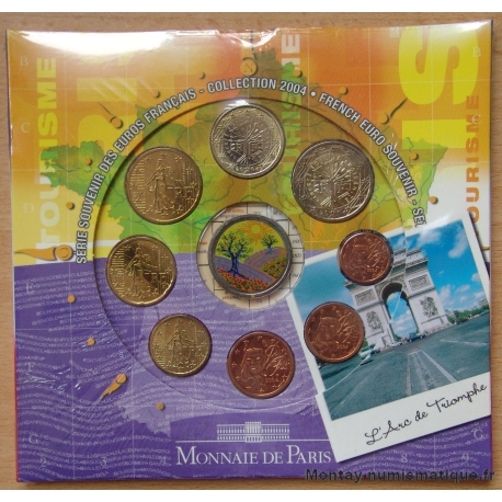 Série BU EURO FRANCE 2004 - Arc de Triomphe