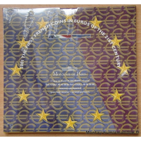BU EURO FRANCE 2001 - Brillant Universel