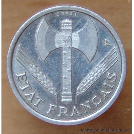 50 Centimes Bazor 1942 Essai